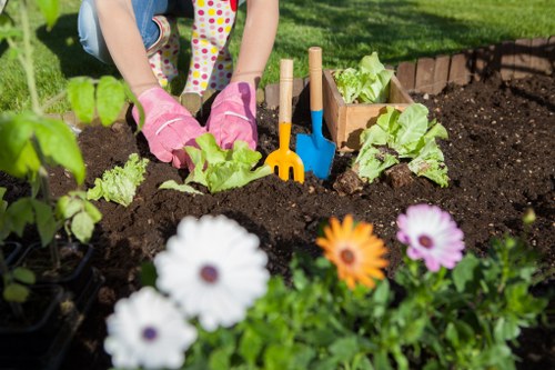Inspection of gardening tools and protective equipment